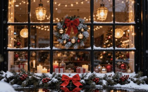 Vitrine de Noël et Cadeaux