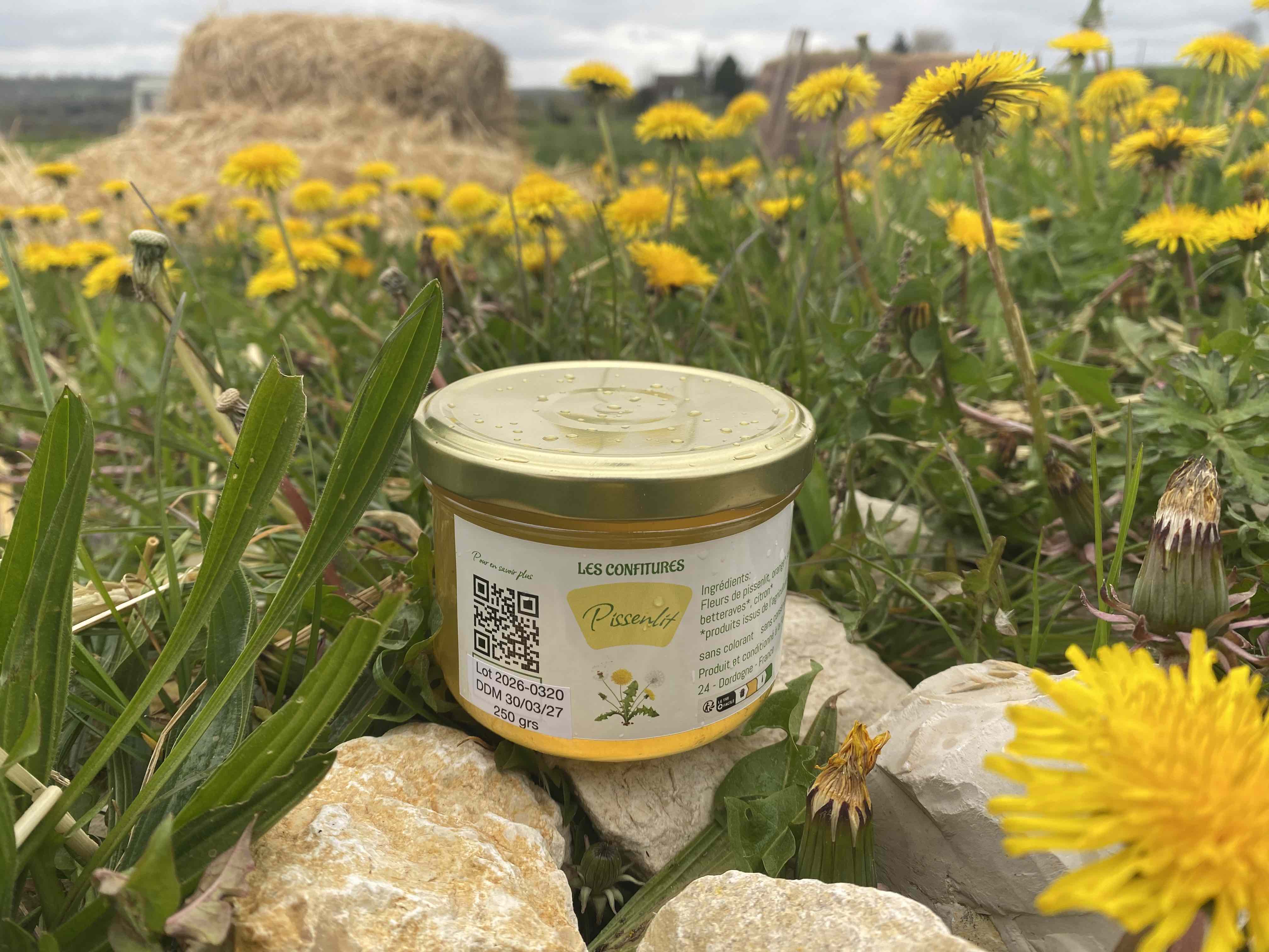 confiture pissenlit miel
