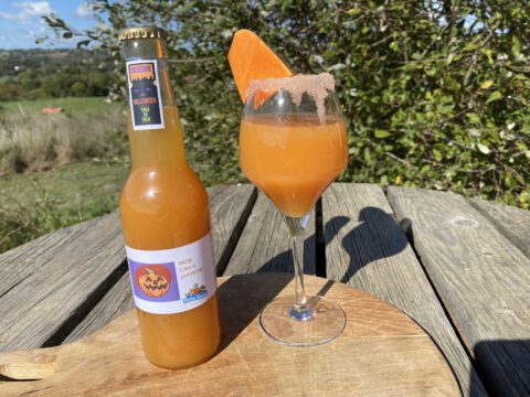 cocktail sans alcool mocktail jus abricot petillant peche